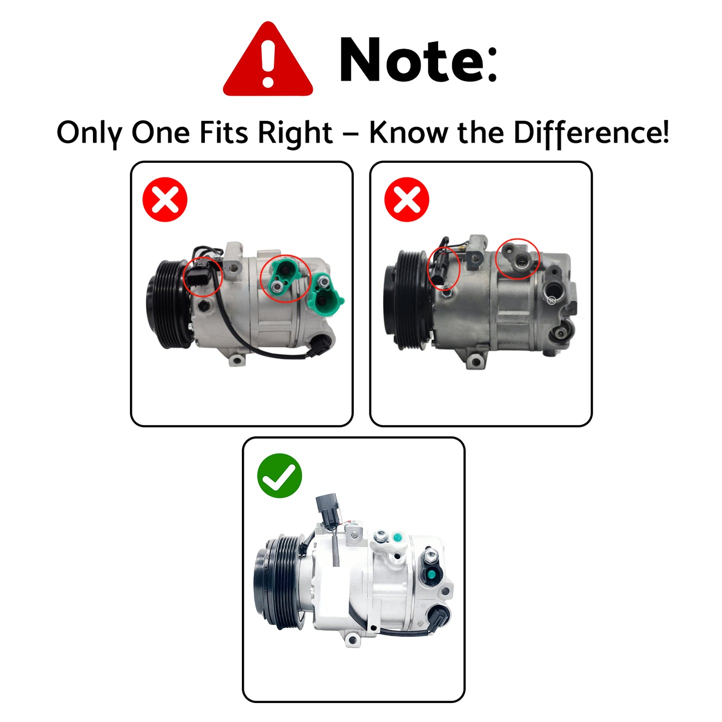 Air Con AC Compressor Suitable For Hyundai ix35 LM 2.0L Petrol G4NC 2013-2015