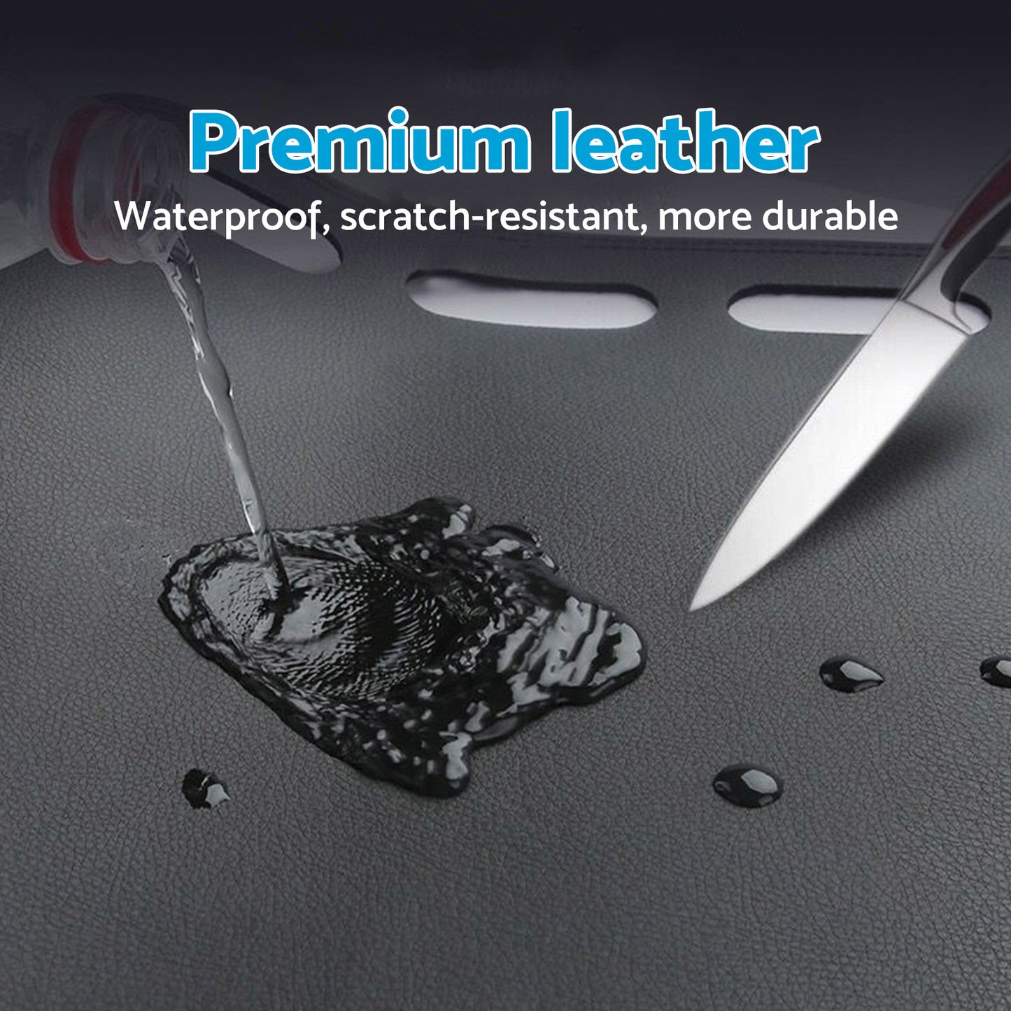 {{ Dash Mat Microfiber Leather Black Suitable For Nissan Navara NP300 D23 2015-On }} - Buy Car Parts Online at {{ Kaka Auto Parts }}.