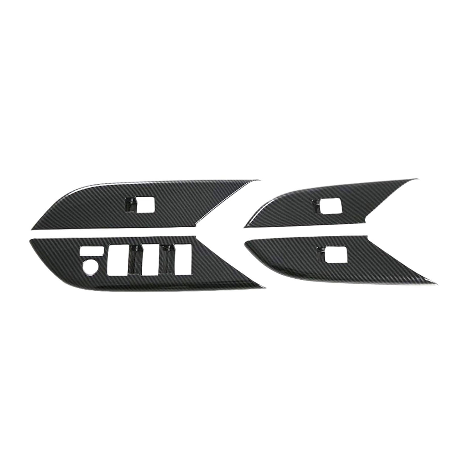 {{ 4PCS Window Lift Panel Cover Trim Sticker Suitable For Toyota Hilux Revo 2024 }} - Buy Car Parts Online at {{ Kaka Auto Parts }}.