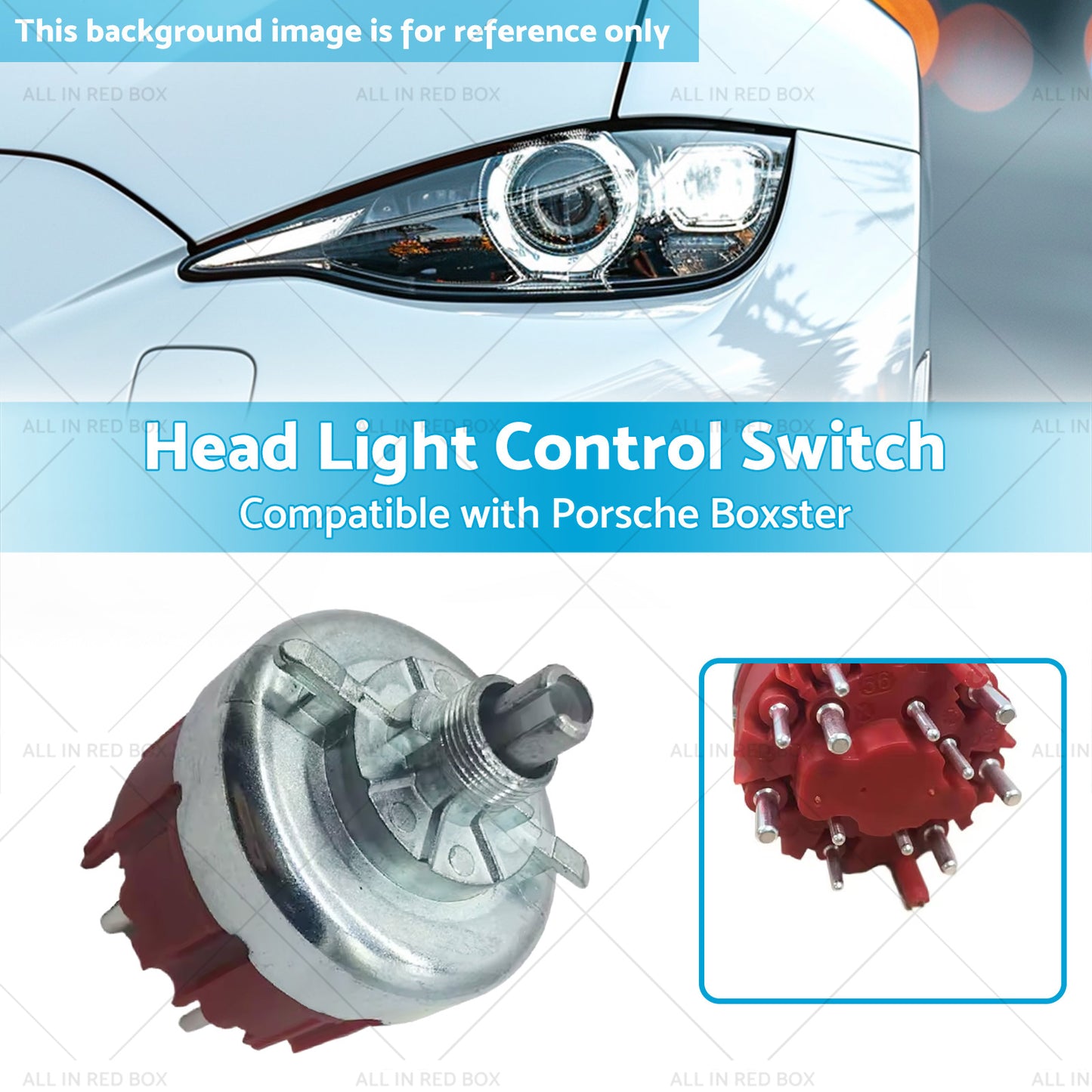 {{ Head Light Control Switch Suitable for 97-04 Porsche Boxster Porsche 911 99-05 }} - Buy Car Parts Online at {{ Kaka Auto Parts }}.