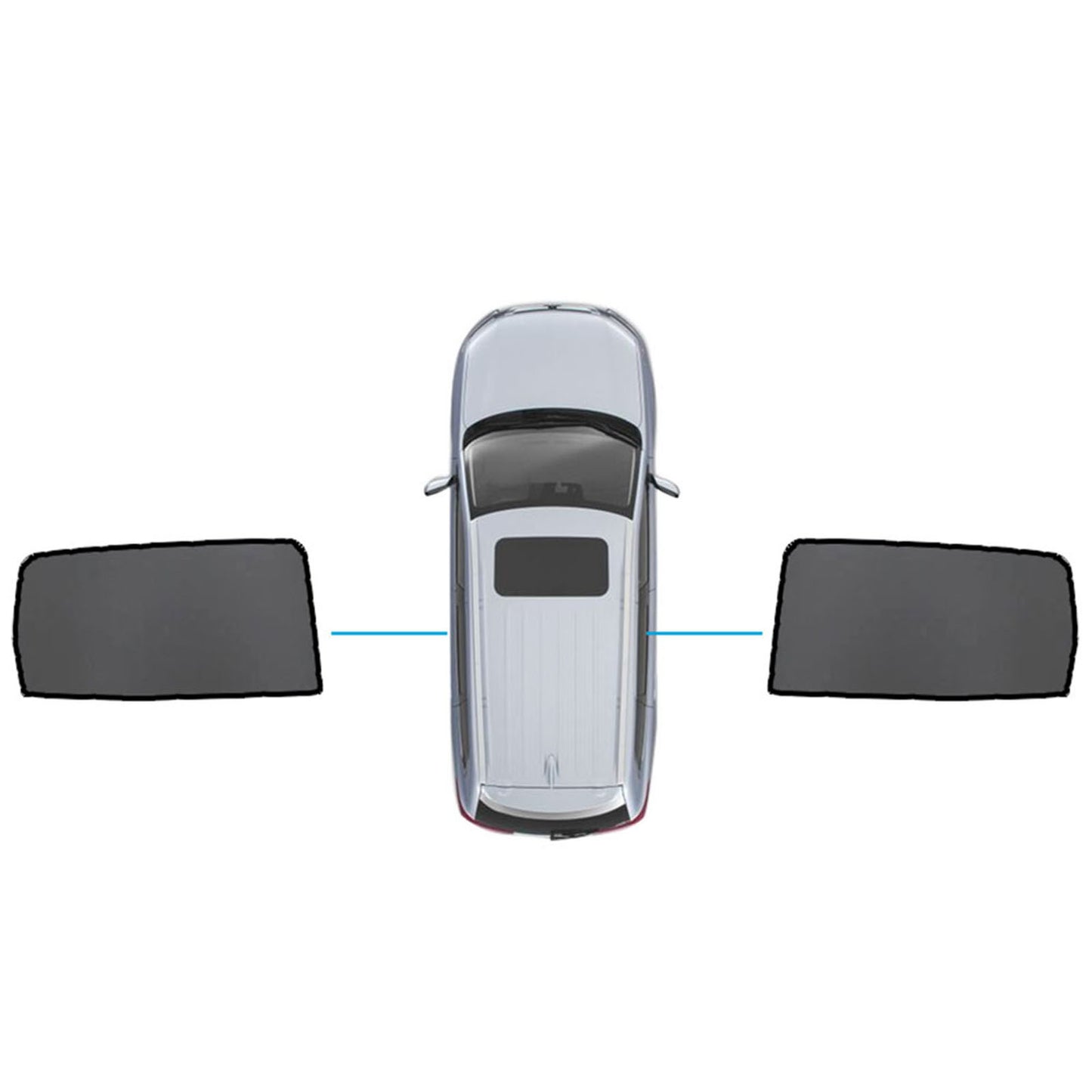 {{ Magnetic Sun Shades Suitable for Mercedes Benz GLB X247 20+  Windows Sun Blind }} - Buy Car Parts Online at {{ Kaka Auto Parts }}.