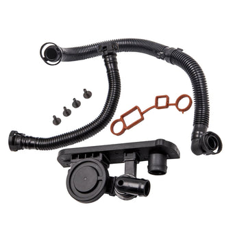 compare product Crankcase Breather Hose & PCV Valve Kit Suitable for VW Golf MK5 Audi A4 2.0T