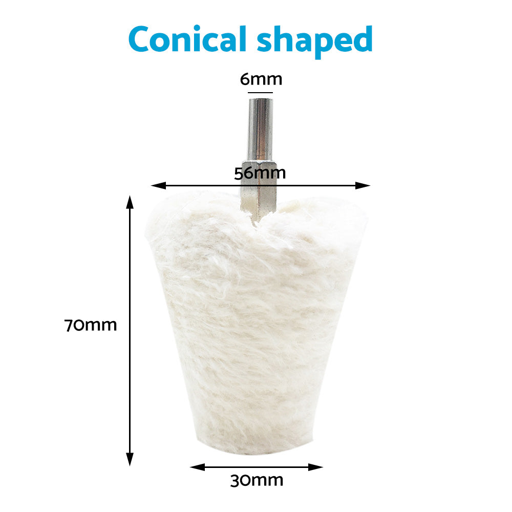 {{ 5PCS Polishing Buffing Pad Mop Wheel Drill Kit for Manifold Aluminum Stainless }} - Buy Car Parts Online at {{ Kaka Auto Parts }}.