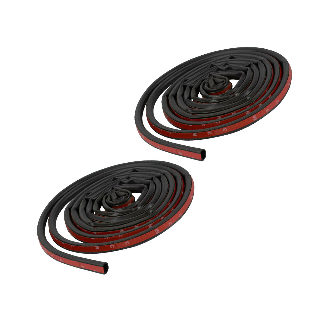 8M D-Shape Rubber Door Seal Strip Suitable For Car, Truck & Motor Vehicle Weatherproofing Australia