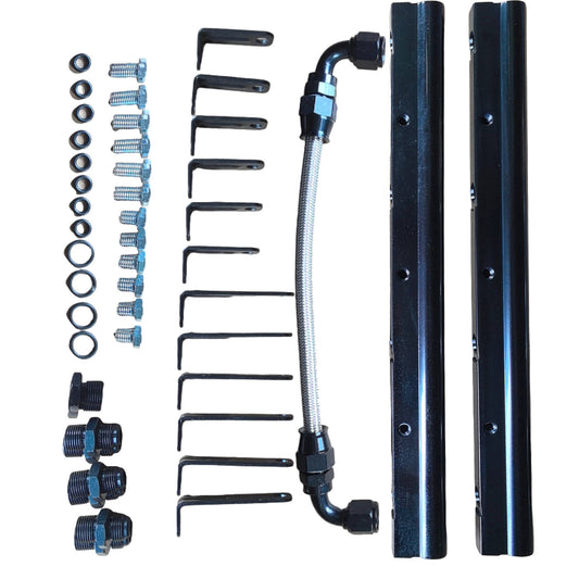 Intake Manifold w/ Fuel Rails Suitable for Gen IV LS Super Victor LS3 EFI Engine