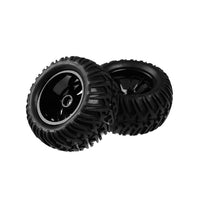 4x Wheel Rim & Tires Suitable For HSP 1:10 Monster Truck RC Car 12mm Hub