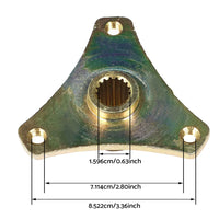 Rear Live Axle Kit With Chain, Hub Sprocket and Hub Brake Assembly Suitable For Drift Trike / Go-Kart