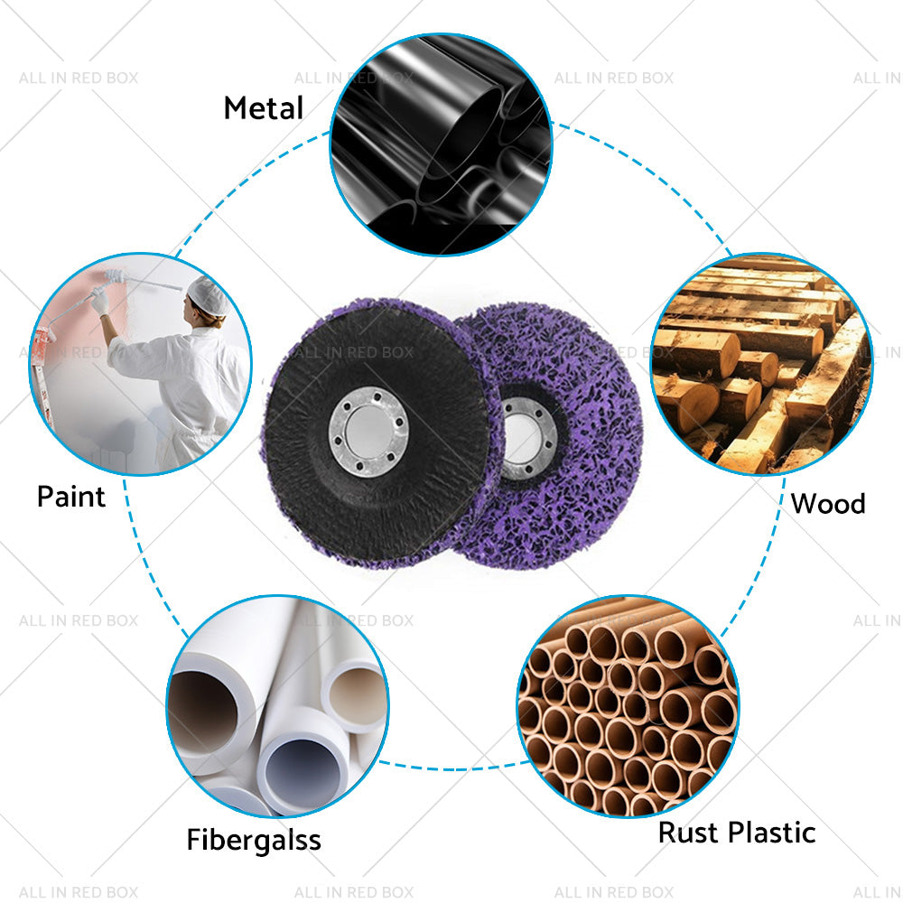 {{ 10/20/30PCS 50mm Poly Strip Disc Wheel Paint Rust Removal For Angle Grinder }} - Buy Car Parts Online at {{ Kaka Auto Parts }}.