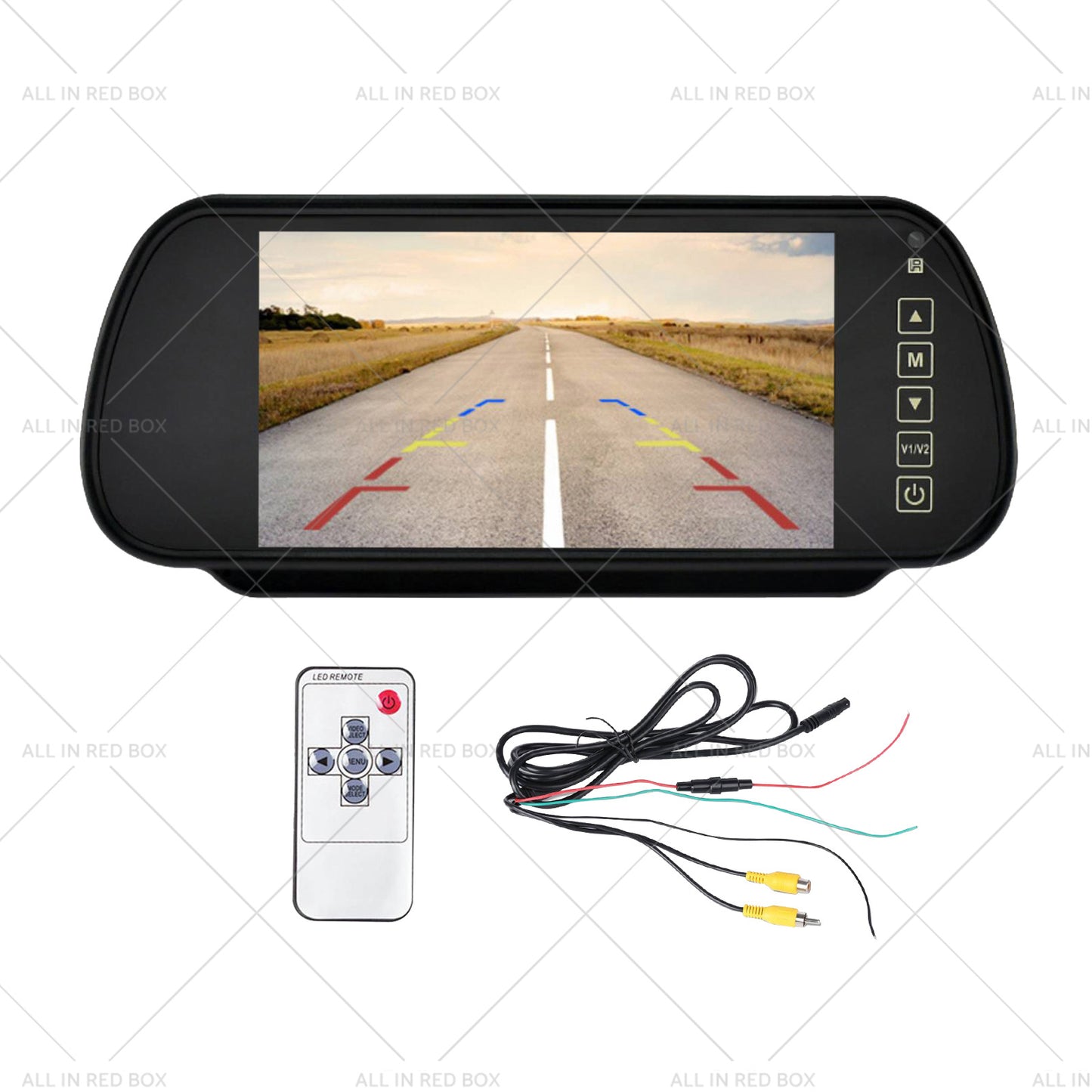 {{ 7 inch  Parking Rear View Monitor Mirror Screen Suitable for Truck Reversing Camera }} - Buy Car Parts Online at {{ Kaka Auto Parts }}.