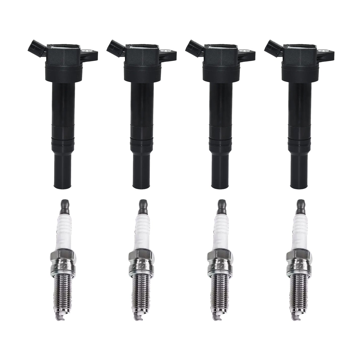 {{ 4x Ignition Coils&4x Spark Plug Suitable for Hyundai Elantra Kia Soul 273002E000 }} - Buy Car Parts Online at {{ Kaka Auto Parts }}.