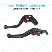 {{ Short Brake Clutch Levers Suitable For Honda MSX 125 Grom MSX 125 SF 2013-2023 }} - Buy Car Parts Online at {{ Kaka Auto Parts }}.