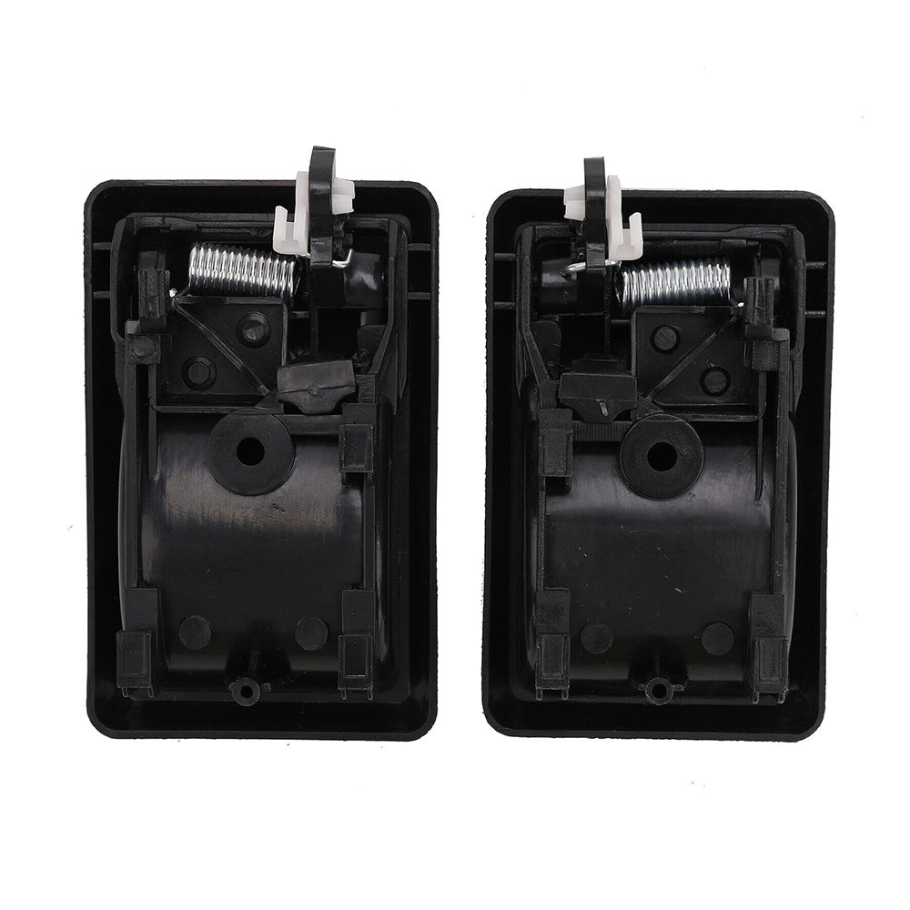 Pair Inner Door Handle Black Suitable For Toyota Landcruiser 75 78 79 Series Front / Rear