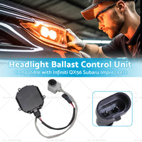 {{ D2S Xenon BALLAST HID Control Unit Module Suitable For Subaru Impreza Mazda CX-7 }} - Buy Car Parts Online at {{ Kaka Auto Parts }}.