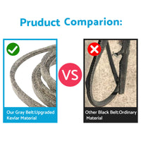 {{ Gray Deck Belt Suitable for John Deere Z425 Z435 Z445 48inchor54inch M158131 M154296 }} - Buy Car Parts Online at {{ Kaka Auto Parts }}.