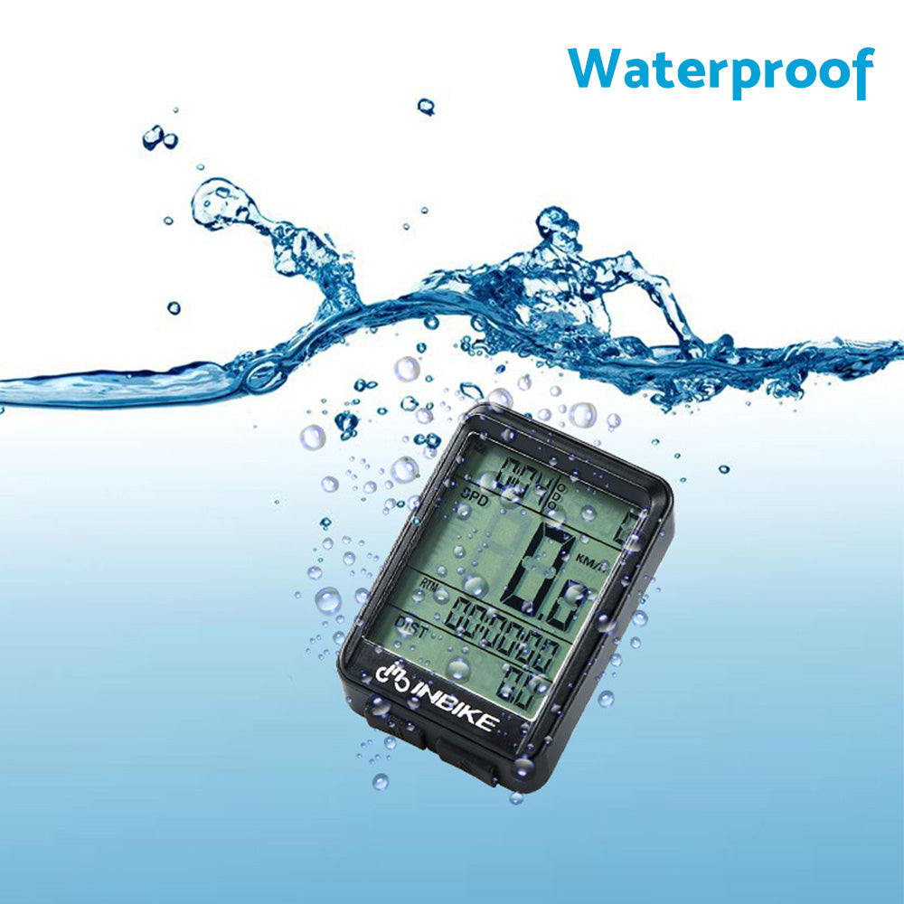 Wireless Mountain Bike Computer LCD Speedometer Odometer Suitable For Bicycle Waterproof