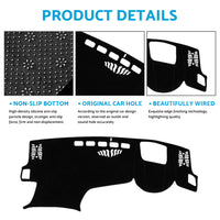 Non-Slip Dash Mat with HUD Dashboard Cover Suitable For Lexus NX250 / NX350H 2022-2023