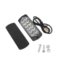 10x Amber & White LED Car Emergency Beacon Warning Strobe Lights Flashing Hazard