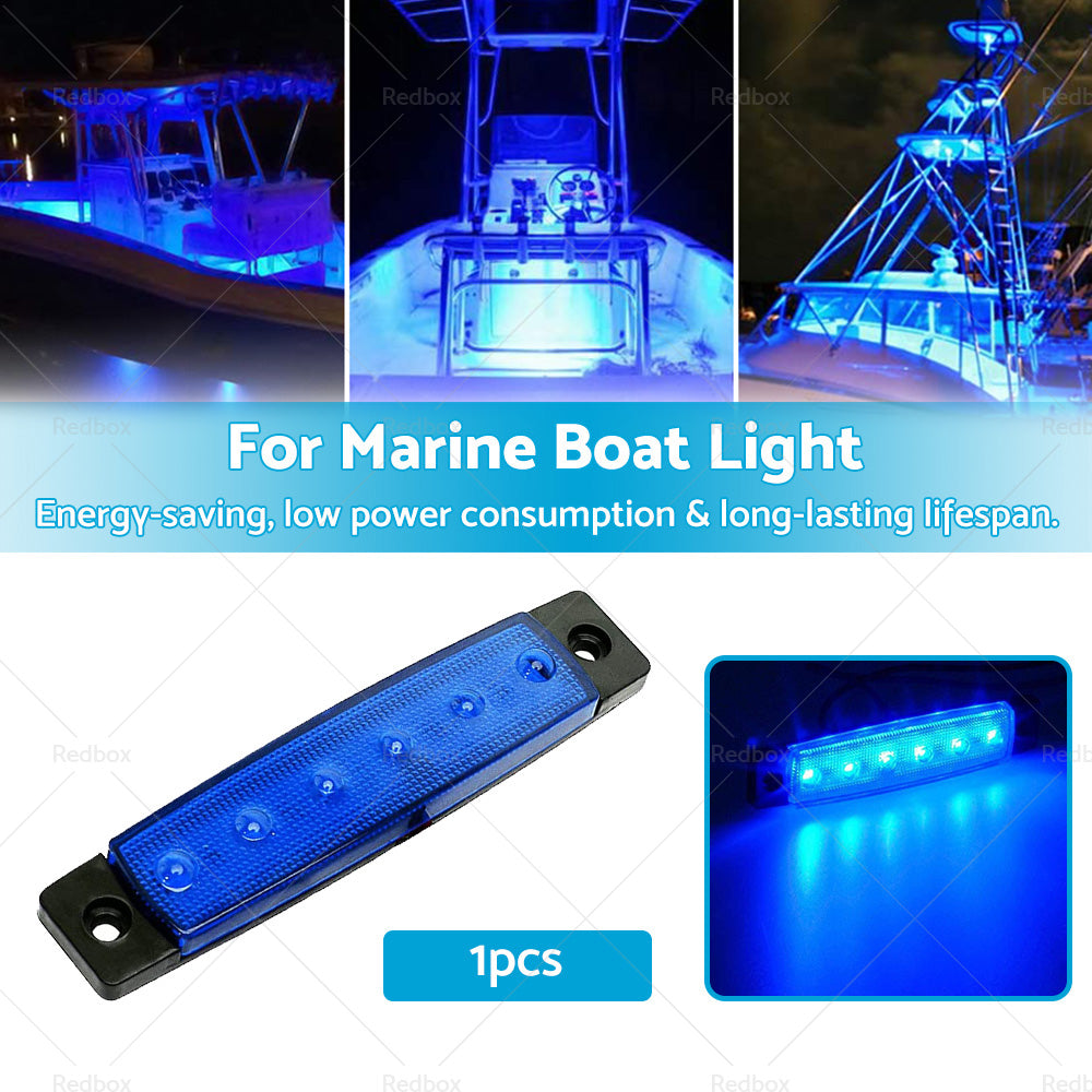 {{ 1x For 12V Marine Boat LED Deck Courtesy Lights Waterproof Stern Transom Light }} - Buy Car Parts Online at {{ Kaka Auto Parts }}.
