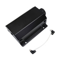 Universal 2L Coolant Radiator Overflow Recovery Tank Bottle Aluminum Black