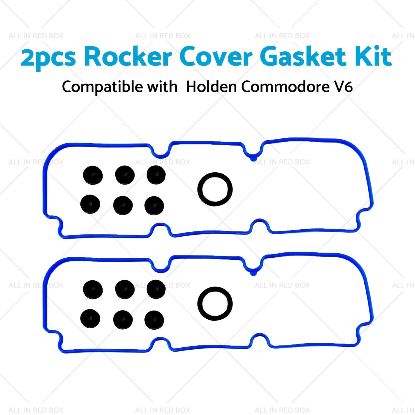 {{ 2x Rocker Cover Gasket Kit Suitable for Holden Commodore VG VQ VN VP V6 3. 8L }} - Buy Car Parts Online at {{ Kaka Auto Parts }}.