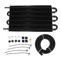 {{ 6 Row 6 AN Transmission Oil Cooler Auto Manual Radiator Converter Kit Universal }} - Buy Car Parts Online at {{ Kaka Auto Parts }}.