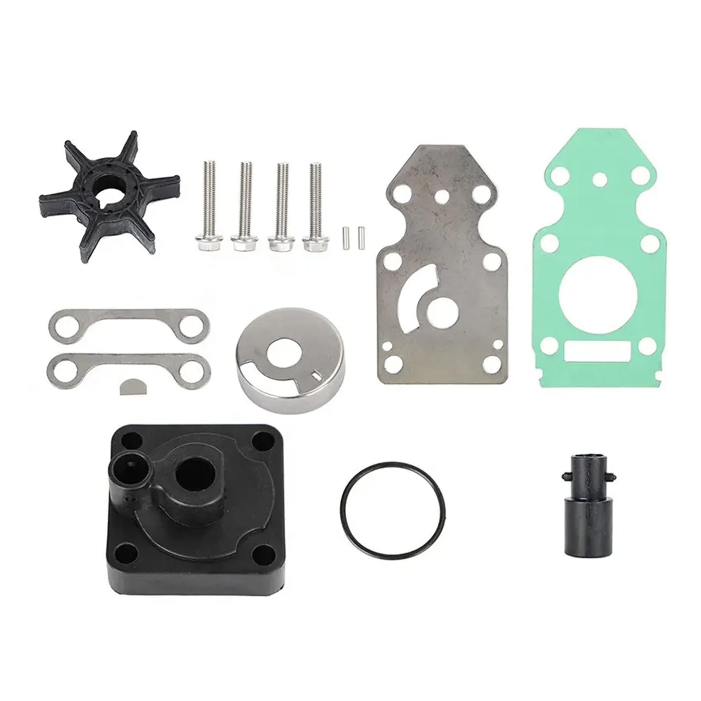 {{ Water Pump Kit Suitable For Yamaha 9.9 15 HP 2 Stroke 4 Stroke 63V-W0078-01 }} - Buy Car Parts Online at {{ Kaka Auto Parts }}.