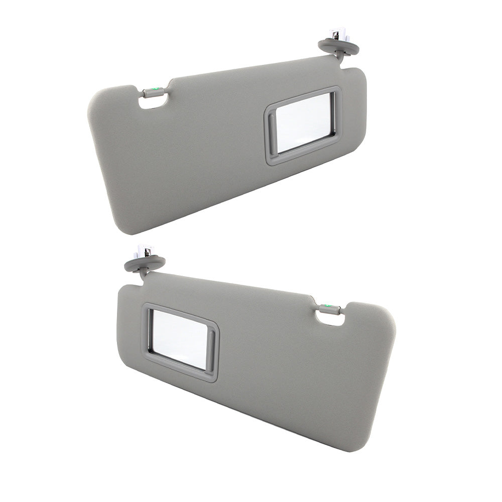 Left & Right Sun Visors Suitable For Toyota Kluger/Highlander 2008-2013 With Light