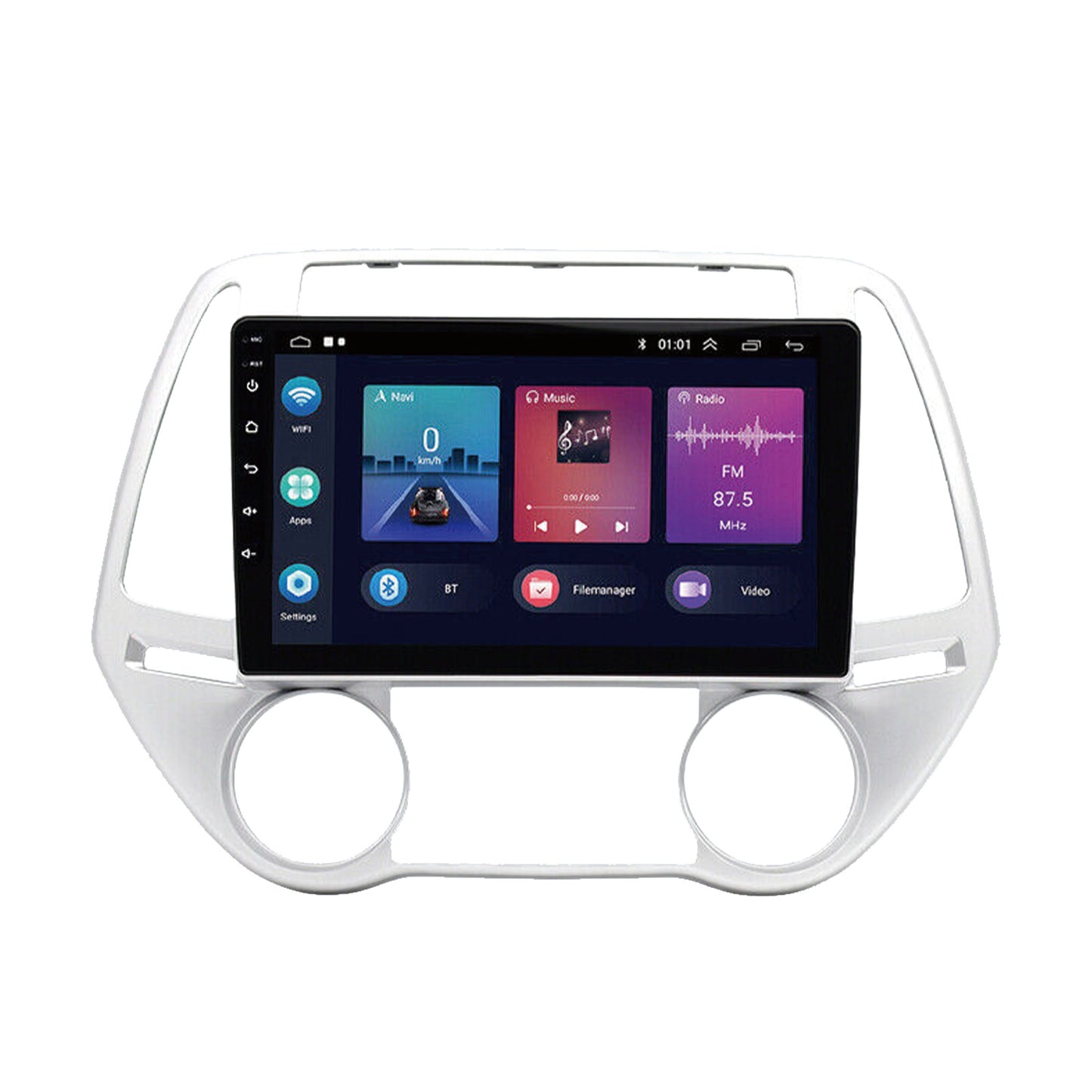 Car Radio Android 13 GPS BT Apple CarPlay Suitable For Hyundai i20 2012-2015