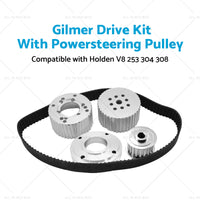 {{ Suitable For Holden 253 304 308 Gilmer Drive Kit With Powersteering Pulley }} - Buy Car Parts Online at {{ Kaka Auto Parts }}.