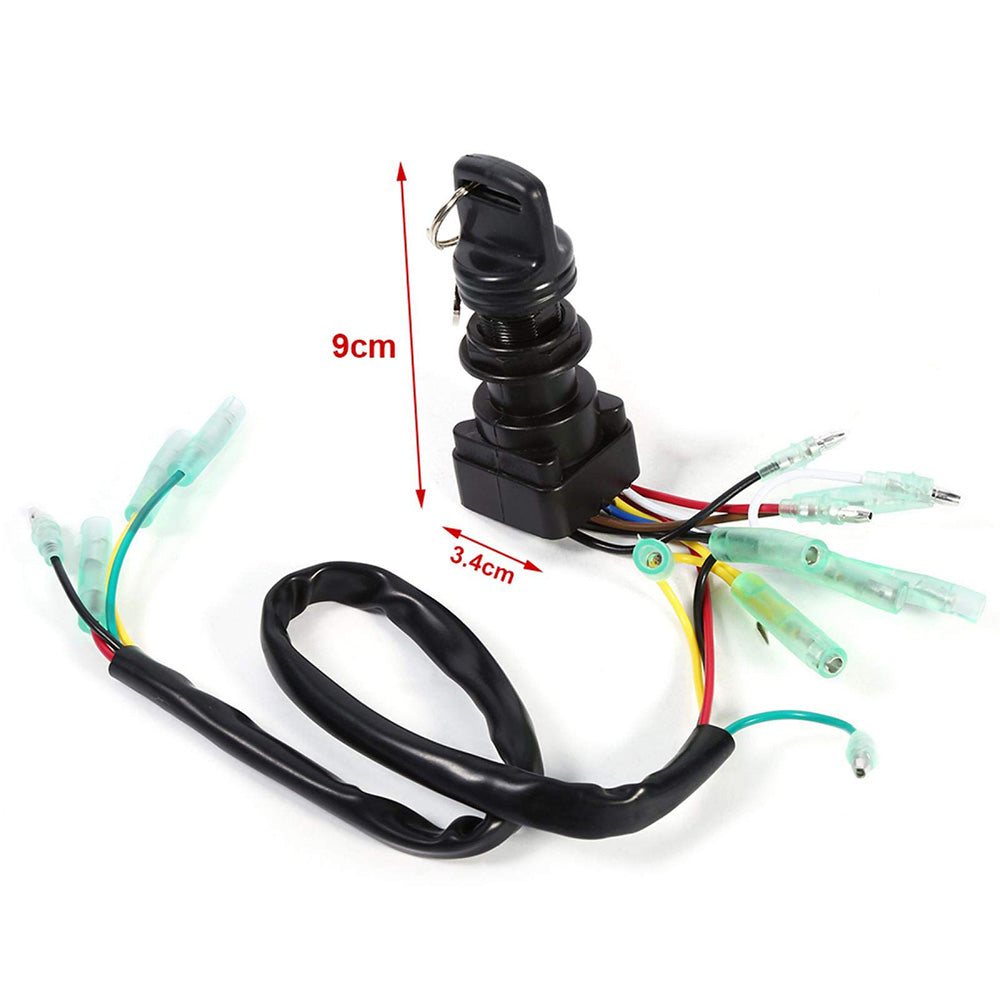 Ignition Switch Key Assy For Yamaha Outboard Motor Control Box 703-82510-43-00 G