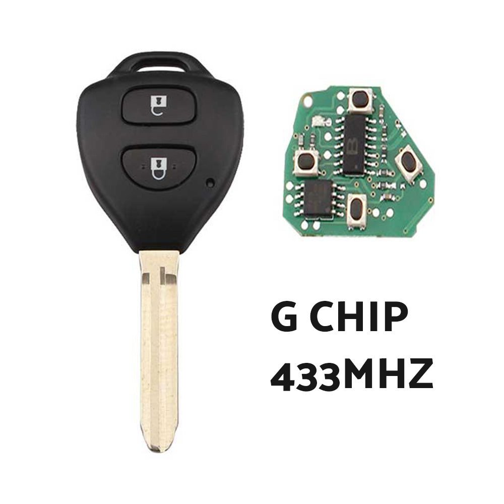 Car Remote Control Key Suitable For Toyota Hilux 2009-2015 Yaris 2011-2014 Corolla 2009-2012