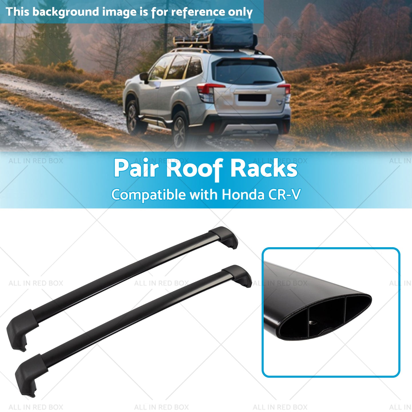 {{ 2PCS Roof Rack Cross Bar Suitable for Honda CR-V 2012-2016 }} - Buy Car Parts Online at {{ Kaka Auto Parts }}.