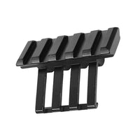 2x Low Profile Tactical 45° Offset Angle Mounts Suitable For Picatinny & Weaver Rails