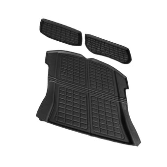 compare product 3x Trunk & Frunk Mat TPR Black Suitable For Tesla Model 3 2021-2024