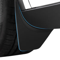 4x Front & Rear Mud Flaps Splash Guards Fender TPE Suitable For Tesla Model Y