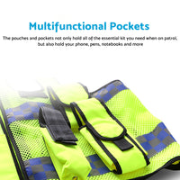 Reflective High-Visibility Safety Vest Suitable For Executive & Worksite Use