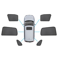 Car Window Magnetic Mesh Sun Blind Shades Suitable For Mitsubishi ASX 2010-2025