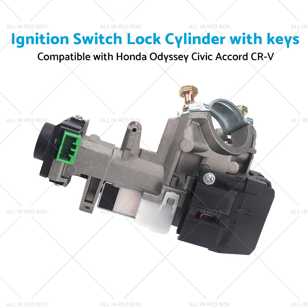 {{ Ignition Switch Lock Cylinder w  Key ID48 Suitable For Honda Civic Accord CRV }} - Buy Car Parts Online at {{ Kaka Auto Parts }}.