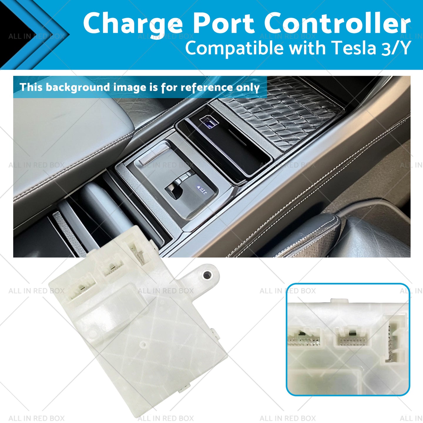 {{ New Charge Port Controller Suitable for Tesla 3 or Y 2017-2023 1537264-00-B }} - Buy Car Parts Online at {{ Kaka Auto Parts }}.