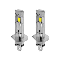 H1 LED Headlight Kit 6000K White 220W 30000LM High Low Beam Globes Suitable For Universal 12V Vehicles