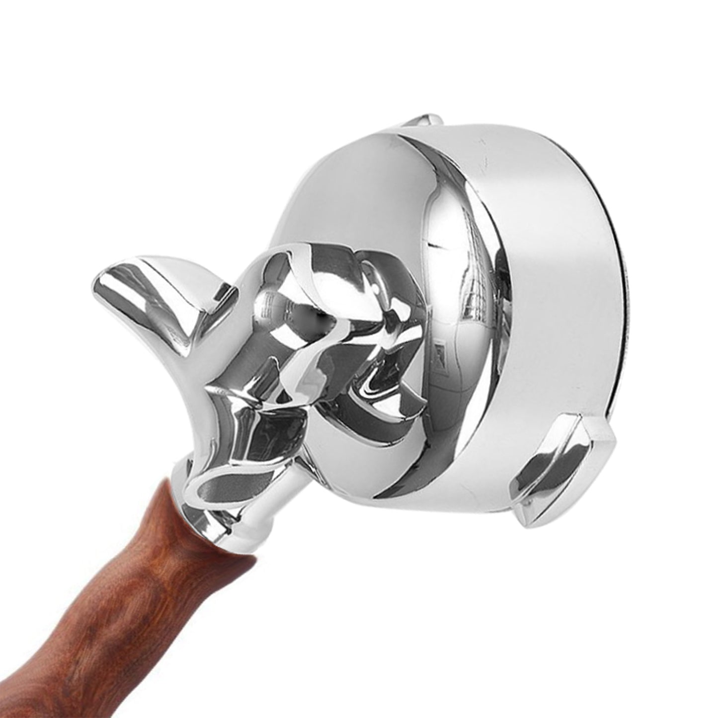 58mm Portafilter Suitable For La Marzocco 2 Spout Filter Basket Wood Handle