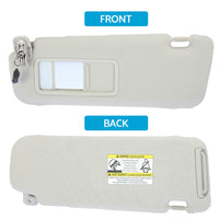 {{ Left Sun Visor w or  Mirror Passenger Side TDY1-69-320 For Mazda CX-9 2010-2015 }} - Buy Car Parts Online at {{ Kaka Auto Parts }}.