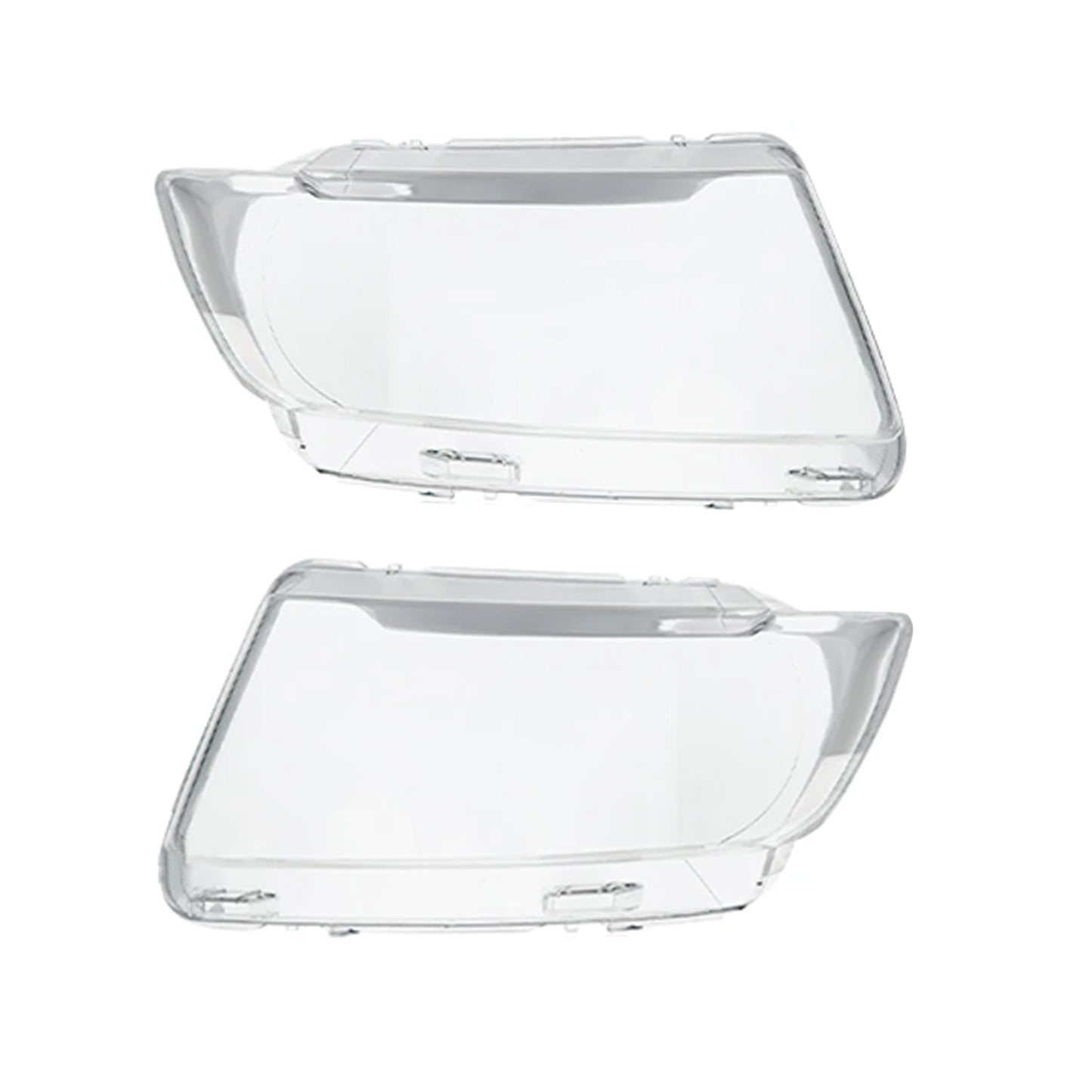 Pair of Left & Right Headlight Lens Covers Replacement Suitable For Jeep Grand Cherokee 2011-2013