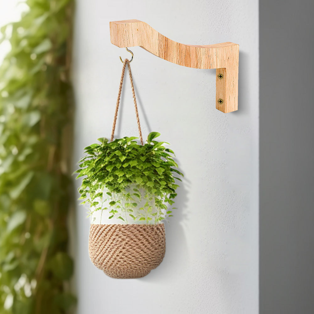 {{ Plant Hanger Hanging Plant Hook Wooden Hanging Basket Wall Plant Hook Flower Pot }} - Buy Car Parts Online at {{ Kaka Auto Parts }}.