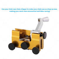 {{ Portable Chainsaw Sharpener Jig Manual Chainsaw Sharpening with Sharpening Heads }} - Buy Car Parts Online at {{ Kaka Auto Parts }}.