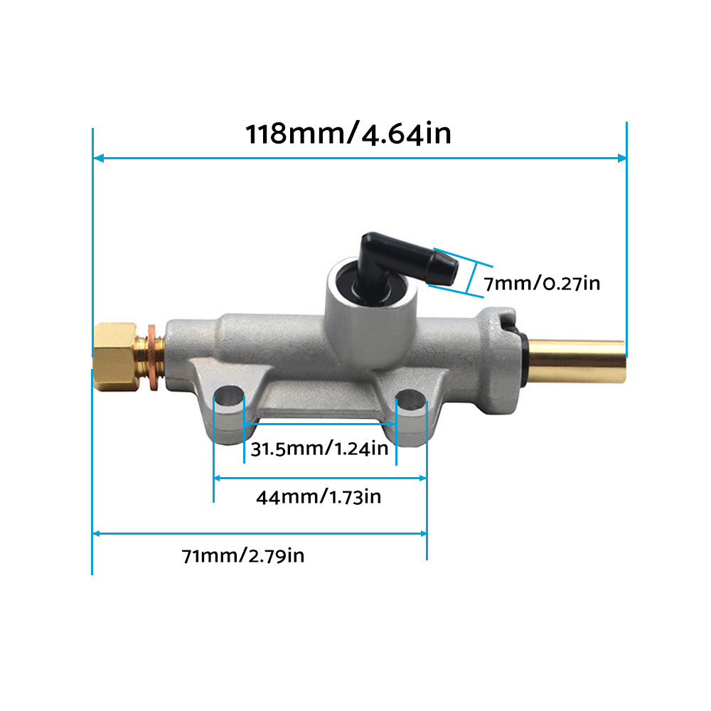 Rear Brake Master Cylinder Suitable For Polaris ATV Sportsman 335, 400, 450, 500, 600, 700, 800