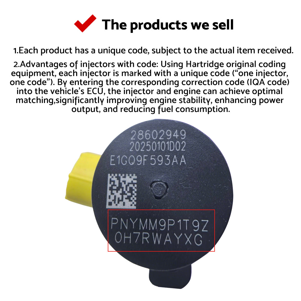 Diesel Fuel Injector Suitable for Ford E1GQ9F593AA Diesel Engines 28602949