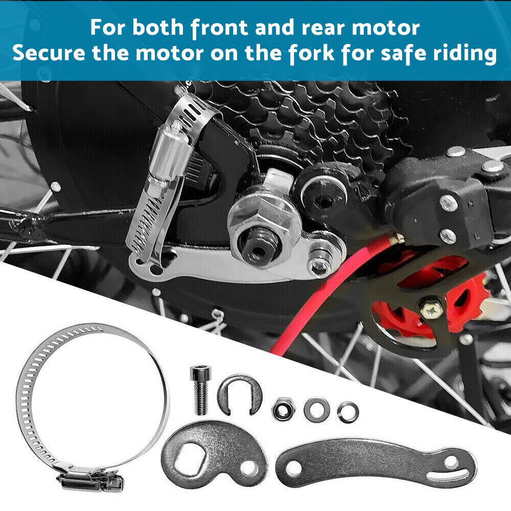 {{ 1/2 Set Torque Arm Kit Front Rear Refit Components Parts For Electric Bike Ebike }} - Buy Car Parts Online at {{ Kaka Auto Parts }}.