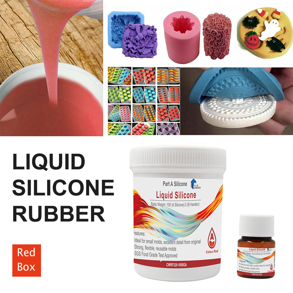 {{ SH25 Liquid Silicone Rubber Mould Making Kit 100:3 Mix - 1Kg 5Kg 10Kg Red }} - Buy Car Parts Online at {{ Kaka Auto Parts }}.