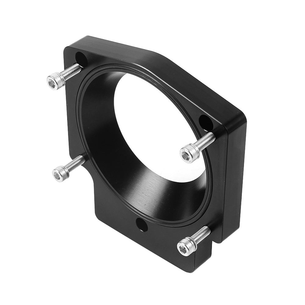 102mm Manifold Throttle Body Spacer Adapter Suitable For GM LS1 LS2 LS6 Engines Black